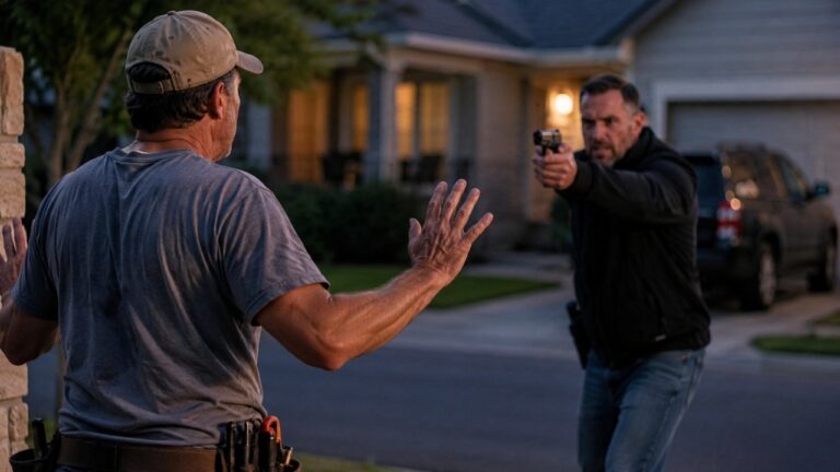 Off-Duty Detective Pulls a Gun on a Contractor at the Wrong Driveway — Then the Department Says He Was Acting Off the Clock