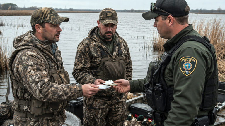 Duck Hunters Hand Over Licenses Before the Warden Boards — Then He Charges Them Over One Extra Shell Found in a Jacket Pocket
