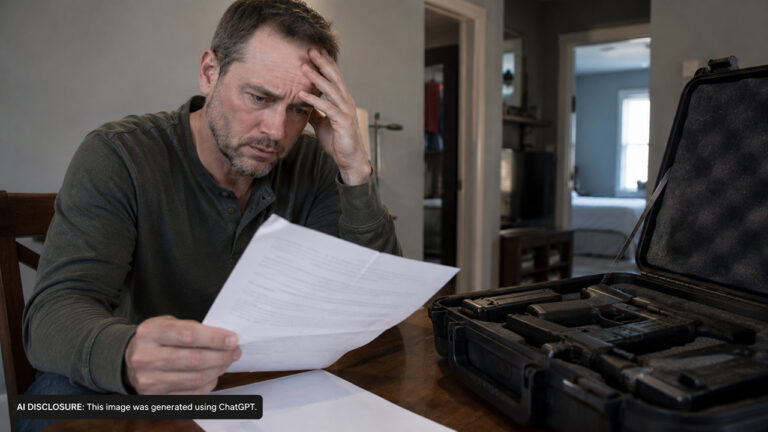 Ex Leaves Her Guns at a Former Partner’s Home and Vanishes for Two Years — Then He Learns Keeping Them Is a Legal Problem
