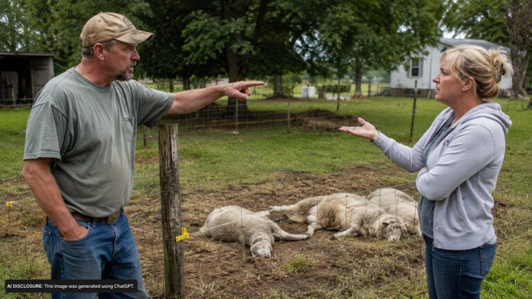 Farmer’s Neighbor Refuses to Pay for the Livestock Her Dog Killed on His Land — Then She Claims the Dog Was Just Following Instinct