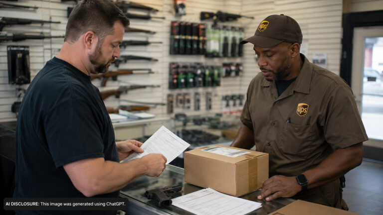 Gun Dealer Ships a Pistol Through UPS With Full Paperwork — Then the Package Goes Missing and UPS Says It’s Not Their Problem