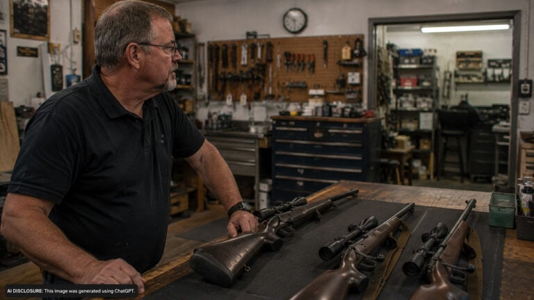 Gun Shop Owner Fixes Three Rifles and the Customer Vanishes — Then the Shop Wants to Know How Long Before It Can Legally Sell Them