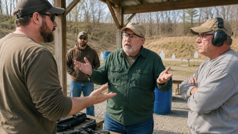 “Muzzle Up or Muzzle Down?” Shooter’s Outdoor Range Question Turns Into a Fight Over Gun Safety Etiquette
