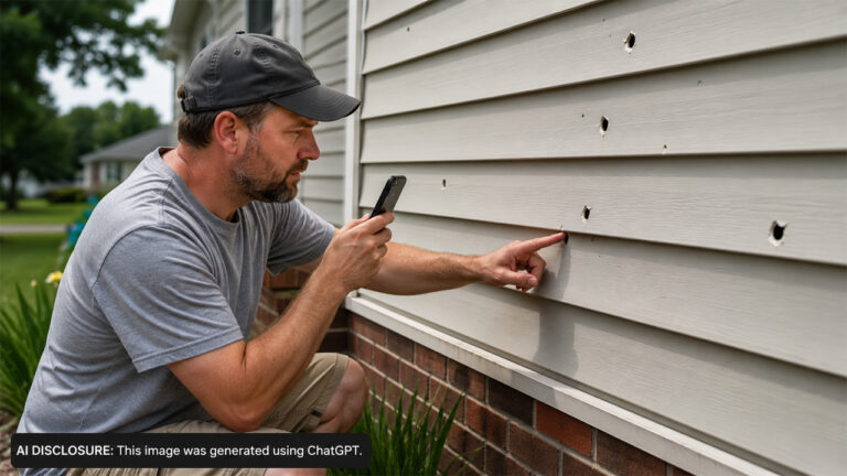 Homeowner Documents Bullet Holes in His Siding Every Weekend — But Deputies Say They Can’t Prove Which Direction the Shots Came From