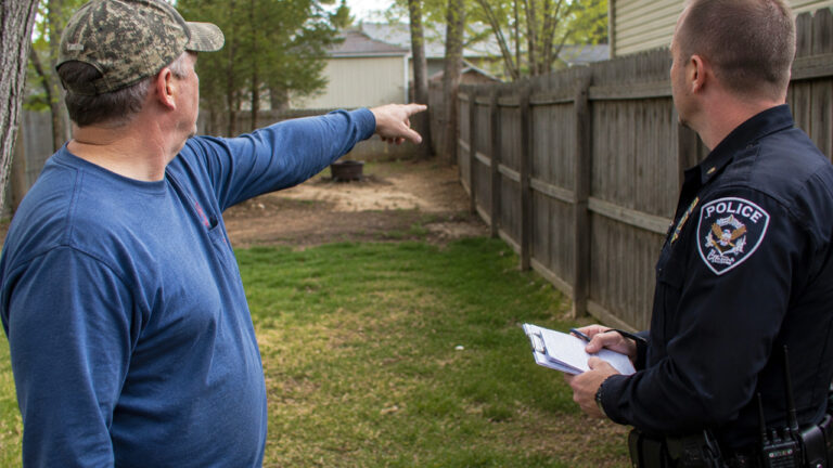 Homeowner Reports His Neighbor Is Firing Over the Line — Then the Officer Finds a Shell Casing on His Side and Changes the Story