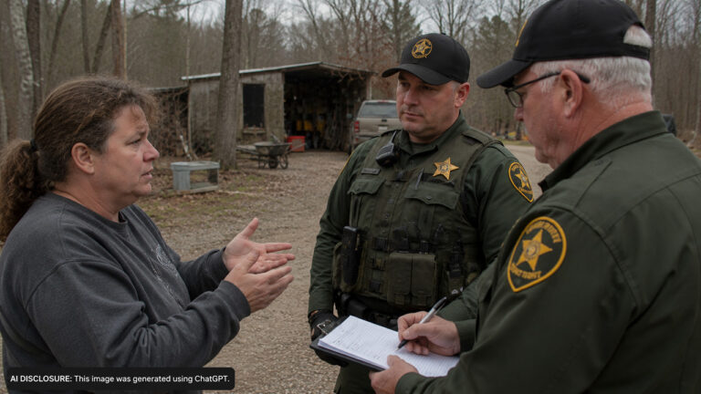 Homesteader Finally Gets Deputies Involved After Months of Ignored Reports — But Their Visit Creates a New Problem She Wasn’t Expecting
