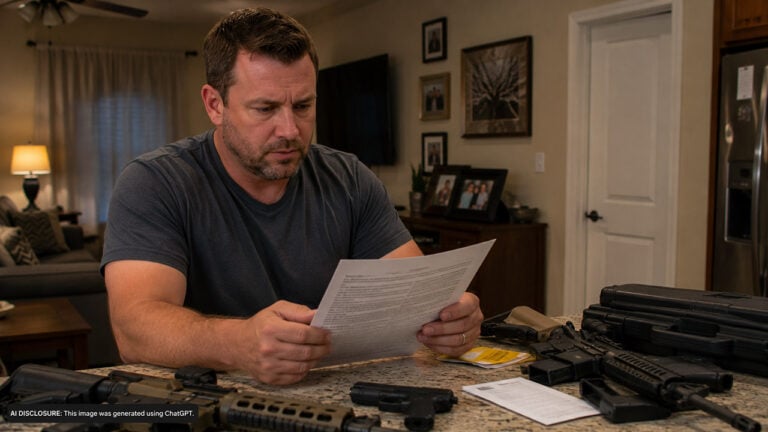 Man Discovers He Is a Prohibited Person Years After an Old Felony — But He Has Kept Firearms at Home for More Than a Decade Since