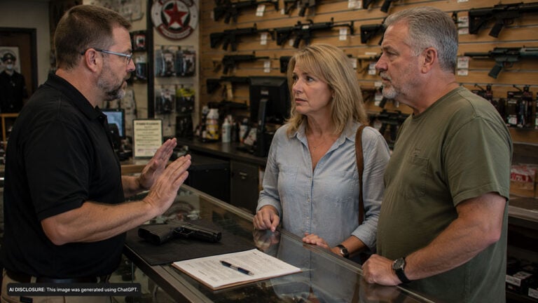 Parents Tried to Buy a Handgun as a Gift for Their Son — But the Dealer Flagged It as a Straw Purchase and Refused to Sell