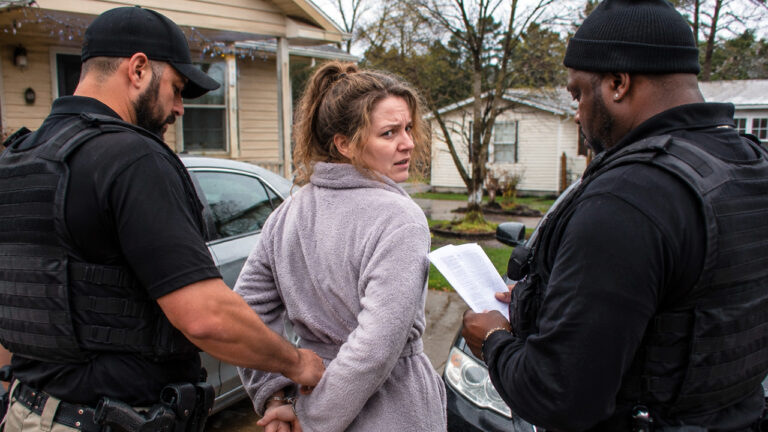 Woman Gets Handcuffed in Her Driveway by Bounty Hunters — Then They Refuse Documentation for a Tenant Gone Six Months