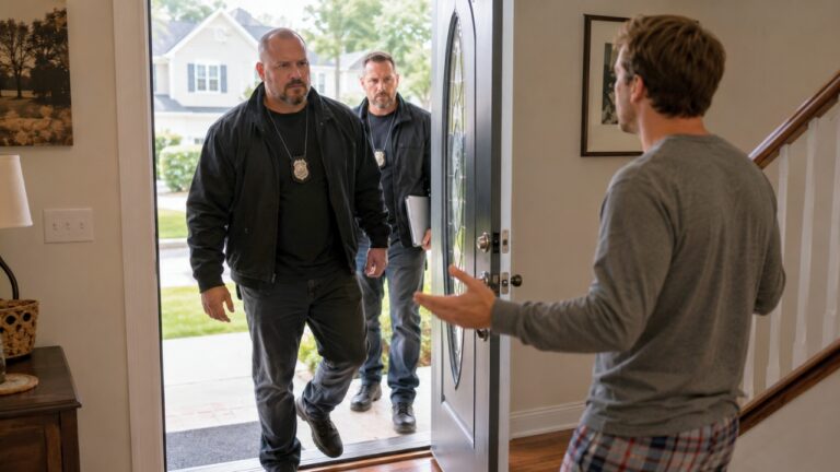Bounty Hunters Enter the Wrong Home While Looking for Someone the Resident Has Never Heard Of