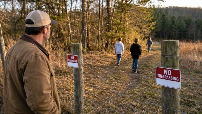 Dad Owns Hunting Land Covered in No-Trespassing Signs — Then Neighbor Kids Keep Wandering Onto It Anyway
