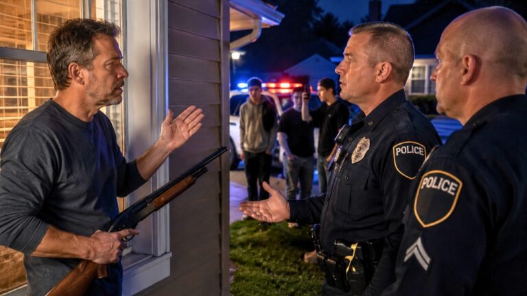Trespassers Call Police on a Homeowner for Brandishing — But He Says They Were Tapping on His Window Before Dawn