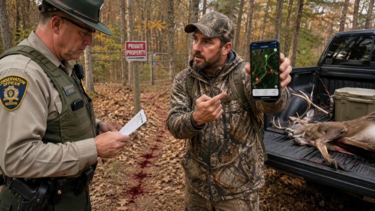 Hunter Gets a Trespassing Ticket After Following a Blood Trail — Then GPS Data Shows the Deer Was Hit on Legal Ground
