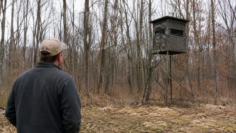 Property Owner Finds Freestanding Deer Stands on His Land and Wonders Whether He Can Tear Them Down