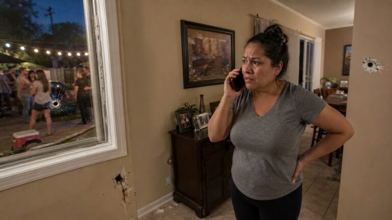 Homeowner Says Bullets Came Into the House Twice in One Day During a Neighbor’s Party