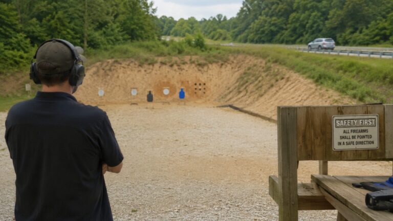 Gun Range Runs Clean for Five Years — Then a Court Order Forces Berm Height Proof After a Bullet Lands on the Highway