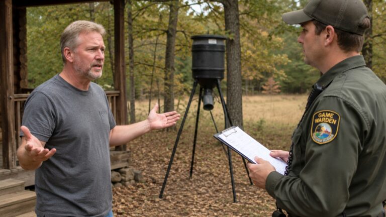 Homeowner Puts a Wildlife Feeder on Five Private Acres — Then a Game Warden Says It’s Illegal Baiting Under a Rule He Never Heard Of