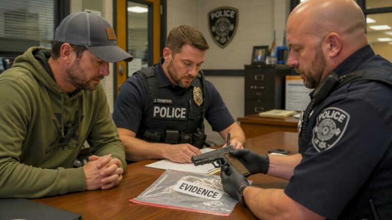 Man Finds His Stolen Handgun Recovered After Two and a Half Years — Then Police Have to Sort Out What Happens Next