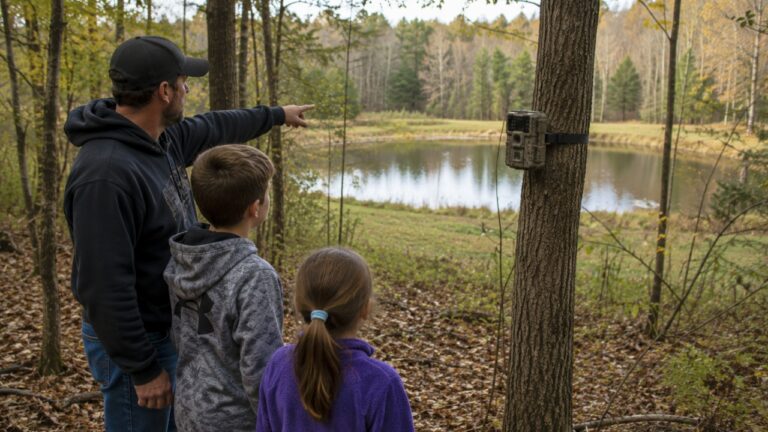 Family Finds an Unauthorized Trail Camera Pointed Toward Their Pond — Then Wonders If It Belongs to a Hunter Watching Private Land