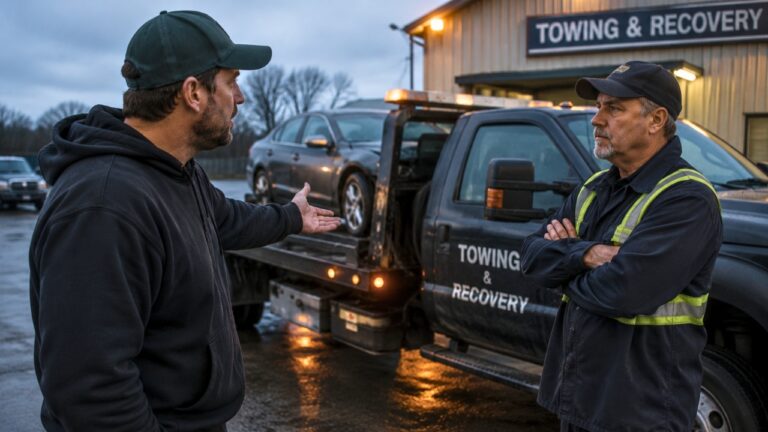 Gun Owner Says a Towing Company May Have Taken His Firearm From the Center Console After His Car Was Hauled Away