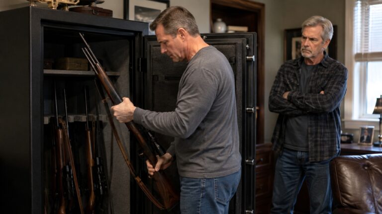Gun Owner Says a Family Member Took Rifles From His Safe and Turned Them Over to Be Destroyed