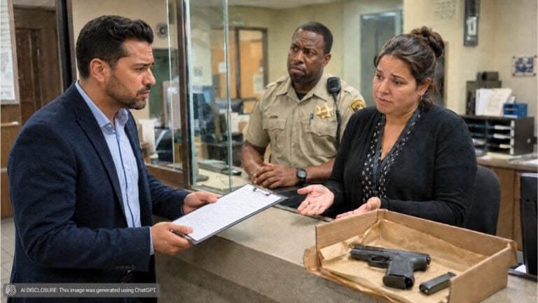 The County Sheriff’s Office Tried to Hand Him a Gun He Had Never Seen — But Nobody on Staff Could Explain Why His Name Was on the Form
