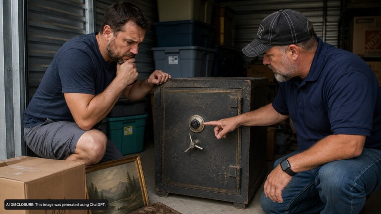 A California Man Buys a Storage Unit and Finds a Locked Safe That Might Hold a Firearm — Then the Local Gun Shop Is Stumped Too