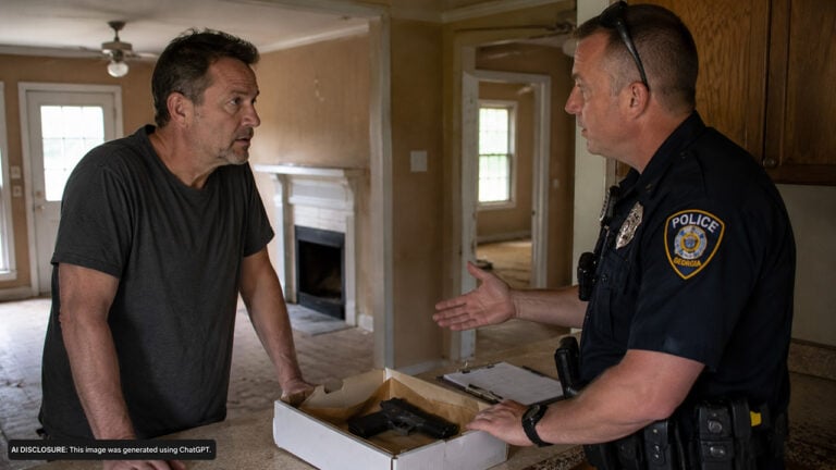 A Georgia Man Found A Handgun Left Behind In A Foreclosed House He Bought — Then Police Wouldn’t Say If He’d Get To Keep It