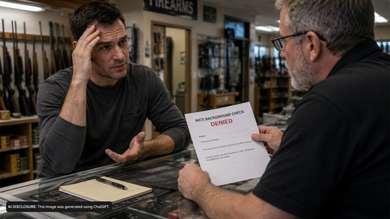 A Gun Buyer’s Background Check Failed Because Someone Else Already Used His Identity — Then He Had To Ask For A New UPIN Number