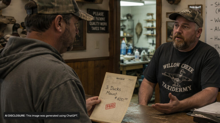 A Hunter Pays a Taxidermist $400 to Mount Three Ducks — Then Waits Years as the Shop Makes Excuse After Excuse