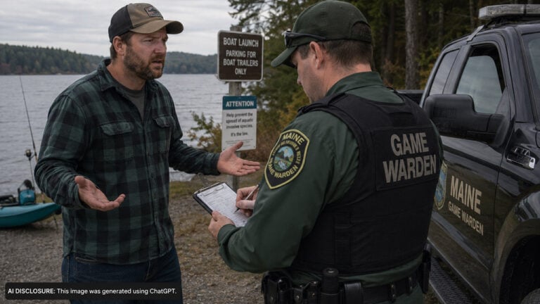 A Maine Man Is Arrested for Fishing Without a License — But the Citation Is From When He Was 17, a Decade Earlier