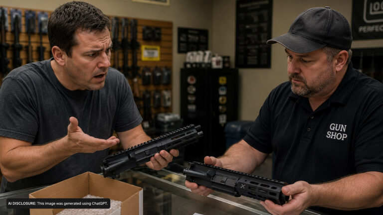 A Man Drops Off a Name-Brand AR-15 Upper for a Simple Forward Assist Install — Then Gets Back a Cheap Generic Upper Instead