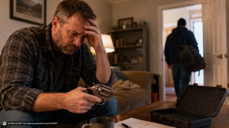 A Man Houses a Homeless Felon Friend — Then Learns He Stole His Revolver and Sold It for Meth in a Federal Case
