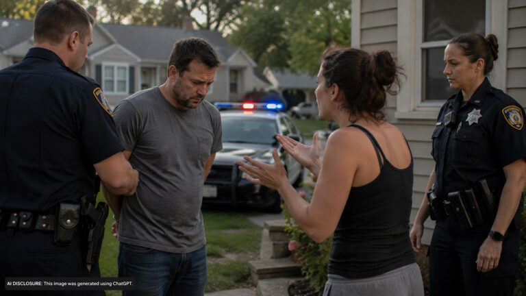 A Man Is Arrested After His Ex Accuses Him in an Argument and Police Leave His Gun Behind — Then Charges Drop but the Gun Is Gone