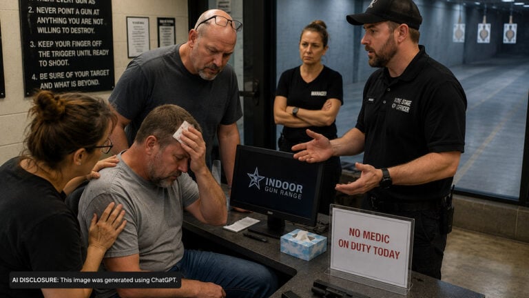 A Man Is Struck in the Head by Debris at a Texas Indoor Gun Range — Then Staff Reveal No Medic Was on Duty That Day