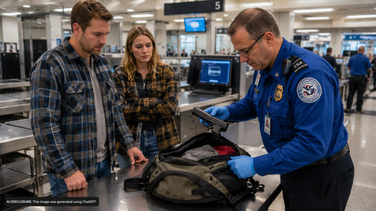 A Montana Man’s Girlfriend Secretly Packed A Gun In His Bag For Their Camping Trip — Then TSA Found It And He Faced The Fine