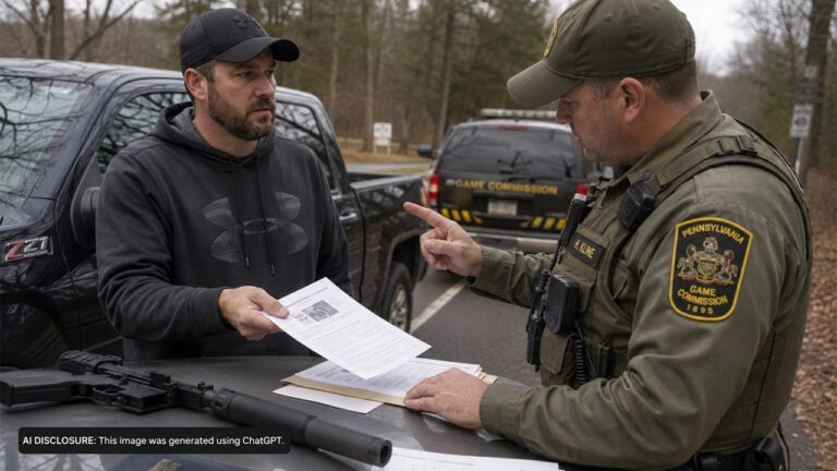 A Pennsylvania Game Officer Threatened To Arrest Him Over His Legal Suppressor — Then Barely Looked At The Paperwork That Proved It