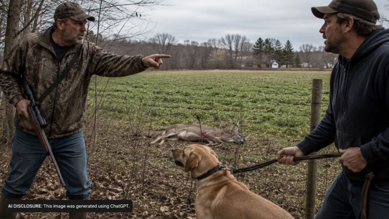 A Pennsylvania Man’s Dog Bites a Wounded Deer Just Off His Property Line — Then the Hunter Threatens to Shoot Them Both