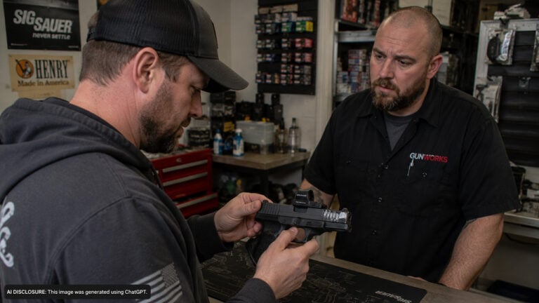 A Sig Sauer Owner Picks Up His Pistol After a Sight Installation — Then Finds the Shop Forced the Sights on Instead of Fitting Them