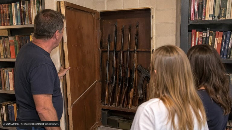 A Southern California Family Found A Hidden Cabinet Of WWII Firearms Behind Their Basement Bookshelf — Then One Gun Raised Alarms