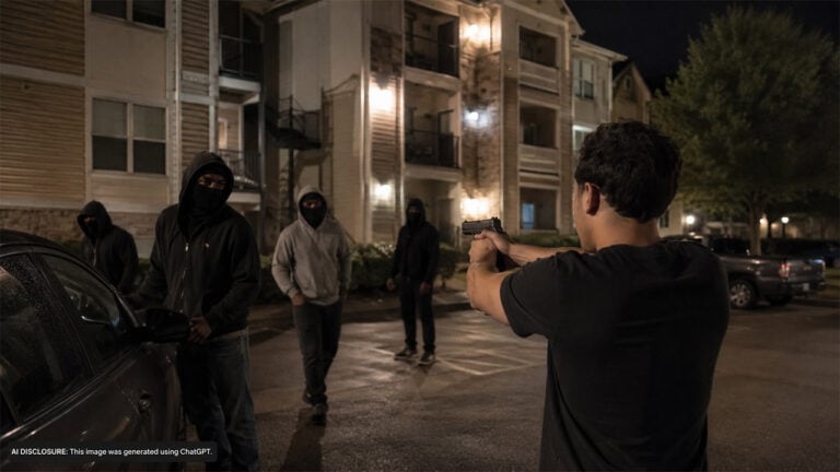 A Texas Tenant Fired In Self-Defense At Four Men Breaking Into His Car — Then His Apartment Complex Tried To Evict Him For It