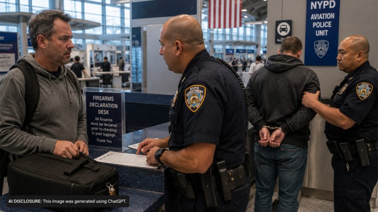 A Wisconsin Gun Owner Properly Declares His Firearm at a NYC Airport — Then Police Arrest Him on a Felony Charge