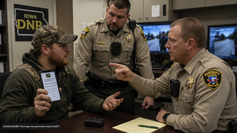 An Iowa Deputy Threatens to Arrest a Hunter Despite a DNR-Confirmed Legal Exemption — Then a Sergeant Reviews the Bodycam