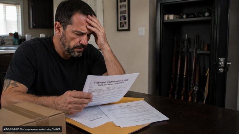 California Man Gets a Misdemeanor DV Conviction and Loses All His Firearms — Then Learns His State Treats It as a Lifetime Gun Ban