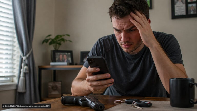 Man’s Ex Tells Him She Filed a Restraining Order — Then He Realizes He’s Been Carrying Legally While Prohibited for Three Weeks