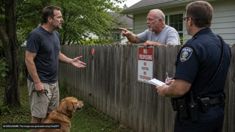 Man’s Neighbor Threatens to Shoot His Dog if It Approaches — Then Police Confirm the Threat Is Likely Legal Under His State’s Law