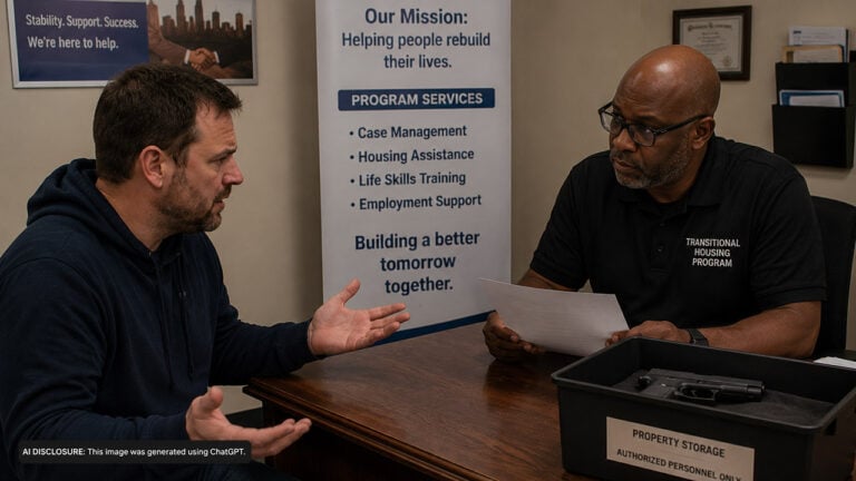Man’s Transitional Housing Program Confiscates His Legally Owned Firearm Without Notice — Then Refuses to Return It When He Moves Out