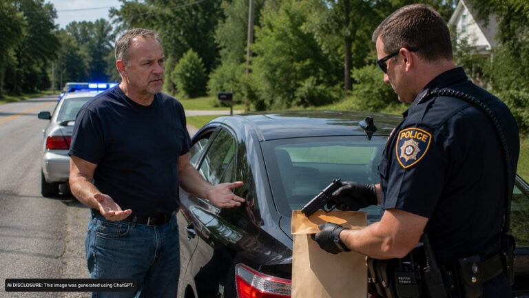 Officer Found His Legal Gun During a Traffic Stop and Seized It — But Refused to Return It or Give Any Reason for Keeping It