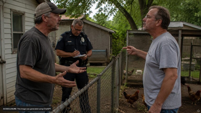 Oklahoma Man Says His Neighbor Shot and Killed His Dog in the Yard — Then Told Police the Dog Had Been Attacking His Chickens