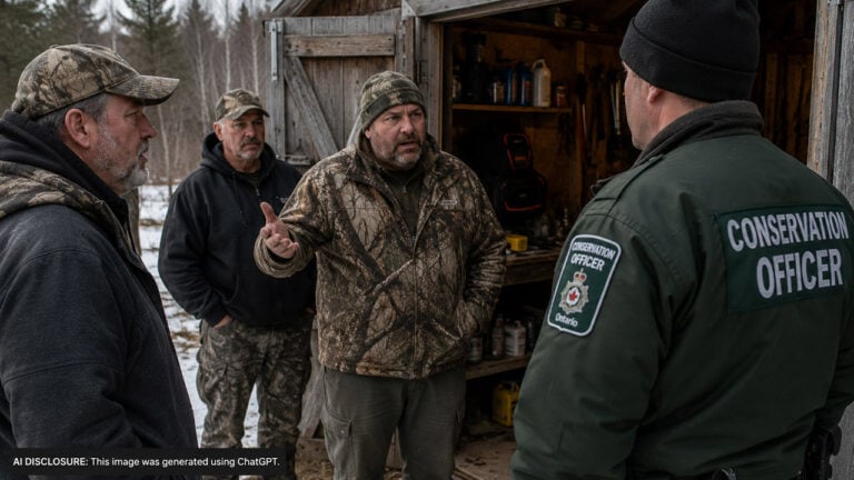 Ontario Hunters Think Someone Is Robbing Their Shed — Then Discover a Game Warden Was Searching It Without a Warrant